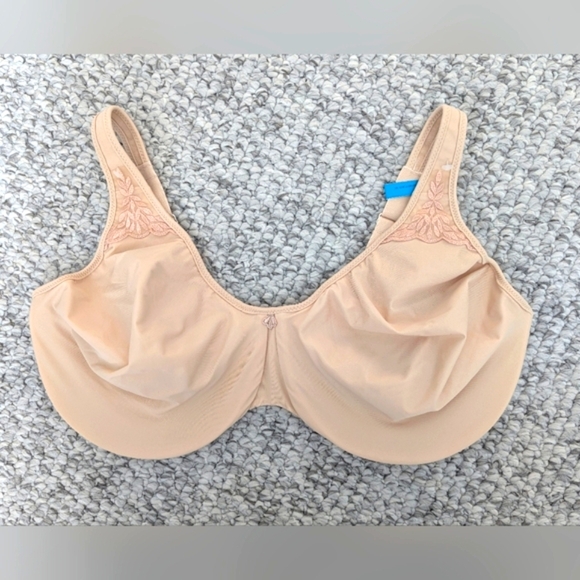 NWOT Bali (38DDD) Passion For Comfort Minimizer Underwire Bra In Soft Taupe - Picture 1 of 9